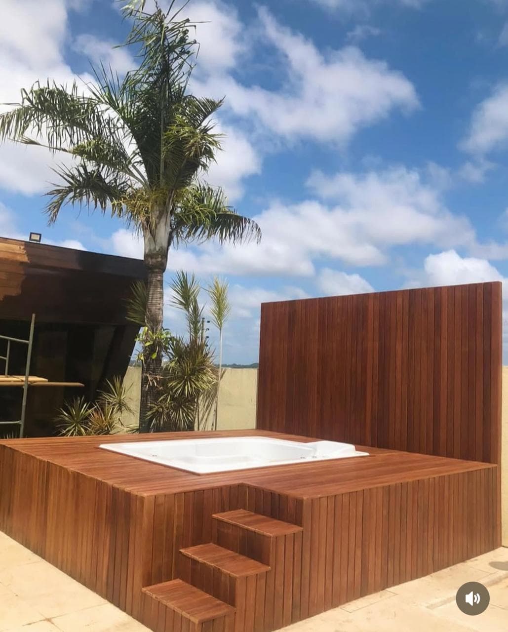 Jacuzzi em Cumaru Rosa